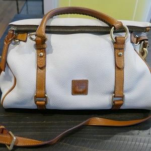 Dooney & Bourke White Pebble Satchel